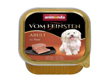 ANIMONDA Vom Feinsten paštika ADULT s králíkem pro psy 150 g z kategorie Chovatelské potřeby a krmiva pro psy > Krmiva pro psy > Vaničky, paštiky pro psy