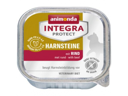 Animonda Integra Protect Urinary dieta pro kočky s hovězím 100g z kategorie Chovatelské potřeby a krmiva pro kočky > Krmivo a pamlsky pro kočky > Veterinární diety pro kočky