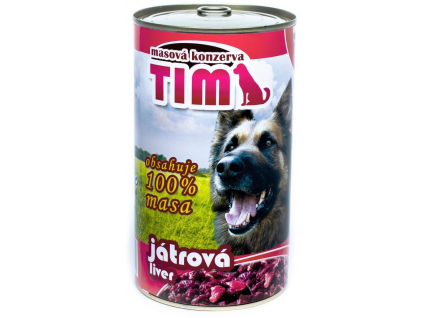Falco Tim játrová konzerva pro psy 1200g z kategorie Chovatelské potřeby a krmiva pro psy > Krmiva pro psy > Konzervy pro psy