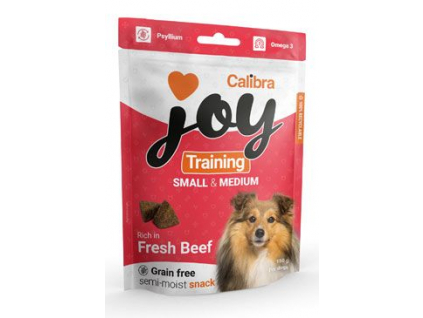 Calibra Joy Dog Training S&M Beef 150g z kategorie Chovatelské potřeby a krmiva pro psy > Pamlsky pro psy > Poloměkké pamlsky pro psy