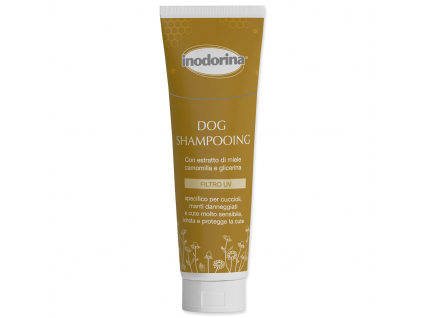 Inodorina Šampon pro štěňata a citlivou srstí 250 ml z kategorie Chovatelské potřeby a krmiva pro psy > Hygiena a kosmetika psa > Šampóny a spreje pro psy