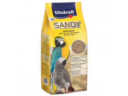 Vitakraft Písek Sandy pro velké papoušky 2,5 kg z kategorie Chovatelské potřeby pro ptáky a papoušky > Podestýlky, písek pro papoušky