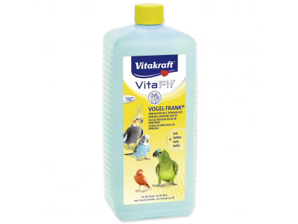 Vitakraft Aqua Drink s minerály 500 ml z kategorie Chovatelské potřeby pro ptáky a papoušky > Krmivo pro papoušky