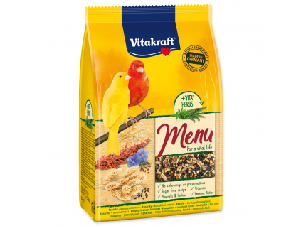 Vitakraft Menu Kanarien Honey bag 500 g z kategorie Chovatelské potřeby pro ptáky a papoušky > Krmivo pro papoušky