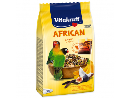 Vitakraft African Agaporni bag 750 g z kategorie Chovatelské potřeby pro ptáky a papoušky > Krmivo pro papoušky
