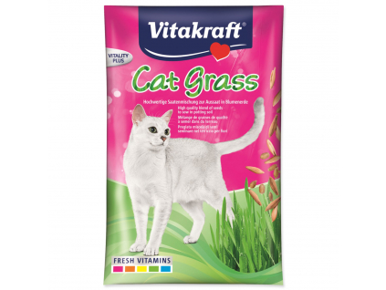Vitakraft Cat Gras 50 g z kategorie Chovatelské potřeby a krmiva pro kočky > Krmivo a pamlsky pro kočky > Pamlsky pro kočky