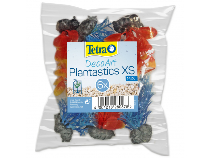 Rostliny TETRA DecoArt Plantastics XS Mix 6 ks z kategorie Akvaristické a teraristické potřeby > Akvarijní technika