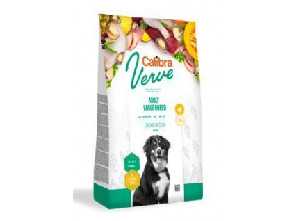 Calibra Dog Verve GF Adult Large Chicken&Duck 2 kg z kategorie Chovatelské potřeby a krmiva pro psy > Krmiva pro psy > Granule pro psy