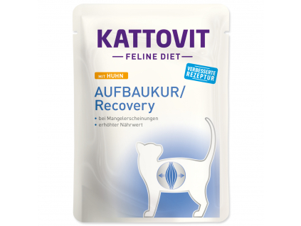 Kapsička KATTOVIT Feline Diet Recovery chicken 85 g z kategorie Chovatelské potřeby a krmiva pro kočky > Krmivo a pamlsky pro kočky > Veterinární diety pro kočky