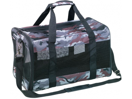 Nobby cestovní taška Silan maskáč 55x30x30cm z kategorie Chovatelské potřeby a krmiva pro psy > Cestování se psem > Přepravky pro psy