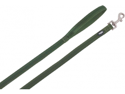 Nobby SOFT GRIP vodítko vojenská zelená S 120cm / 15mm z kategorie Chovatelské potřeby a krmiva pro psy > Obojky, vodítka a postroje pro psy > Vodítka pro psy > Klasická vodítka pro psy