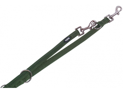 Nobby SOFT GRIP přepínací vodítko vojenská zelená XS 200cm / 10mm z kategorie Chovatelské potřeby a krmiva pro psy > Obojky, vodítka a postroje pro psy > Vodítka pro psy > Klasická vodítka pro psy