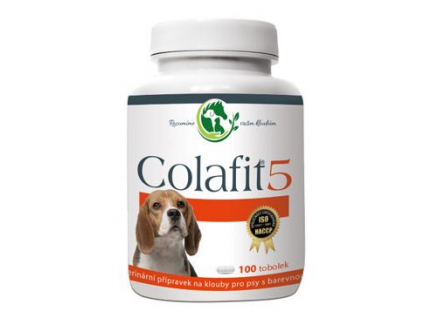 Colafit 5 na klouby pro psy barevné 100tbl z kategorie Chovatelské potřeby a krmiva pro psy > Vitamíny a léčiva pro psy > Pohybový aparát u psů