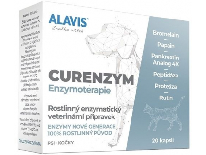 Alavis Enzymoterapie pro psy a kočky 20 tbl. z kategorie Chovatelské potřeby a krmiva pro psy > Vitamíny a léčiva pro psy > Imunita, hojení ran u psů