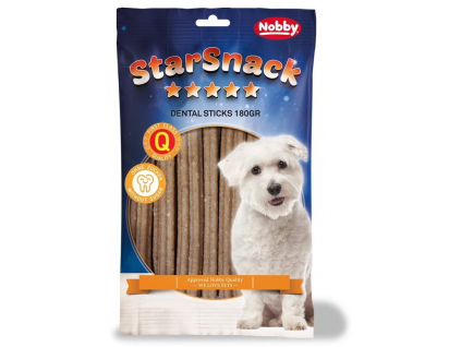 Nobby StarSnack Dental Sticks dentální tyčinky 180g z kategorie Chovatelské potřeby a krmiva pro psy > Pamlsky pro psy > Dentální pamlsky pro psy