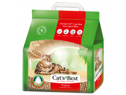 Kočkolit JRS Cat's Best Original 10l z kategorie Chovatelské potřeby a krmiva pro kočky > Toalety, steliva pro kočky > Steliva kočkolity pro kočky