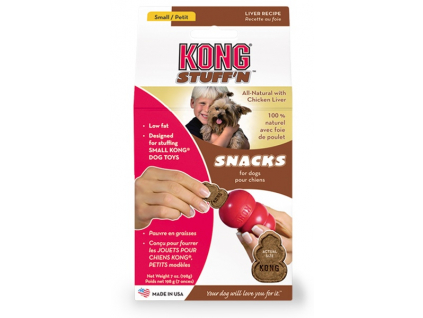 Kong Snacks Small játrový pamlsek 198g z kategorie Chovatelské potřeby a krmiva pro psy > Hračky pro psy > Kong hračky pro psy
