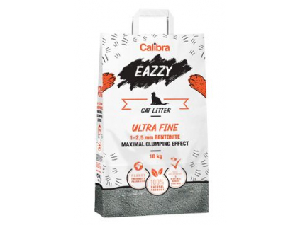 Calibra Eazzy Cat podestýlka Ultra Fine 10 kg z kategorie Chovatelské potřeby a krmiva pro kočky > Toalety, steliva pro kočky > Steliva kočkolity pro kočky