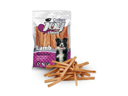 Calibra Joy Dog Classic Lamb Strips 80g z kategorie Chovatelské potřeby a krmiva pro psy > Pamlsky pro psy > Sušená masíčka pro psy