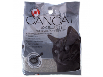 CanCat kočkolit jemné hrudkující 8kg z kategorie Chovatelské potřeby a krmiva pro kočky > Toalety, steliva pro kočky > Steliva kočkolity pro kočky