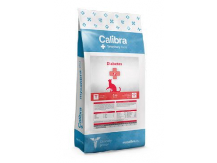 Calibra VD Cat Diabetes 5kg z kategorie Chovatelské potřeby a krmiva pro kočky > Krmivo a pamlsky pro kočky > Granule pro kočky