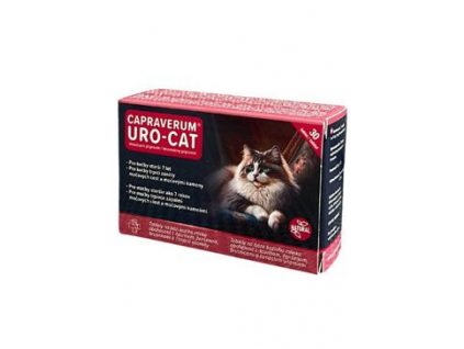 CAPRAVERUM URO-CAT 30tbl z kategorie Chovatelské potřeby a krmiva pro kočky > Vitamíny a léčiva pro kočky > Močové cesty kočky