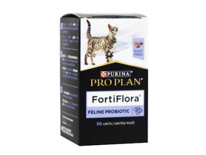 Purina PPVD Feline Fortiflora 30tbl žvýkací z kategorie Chovatelské potřeby a krmiva pro kočky > Vitamíny a léčiva pro kočky > Podpora trávení koček