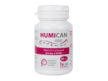 Humican 1000 60 tbl z kategorie Chovatelské potřeby a krmiva pro psy > Vitamíny a léčiva pro psy > Podpora trávení u psů
