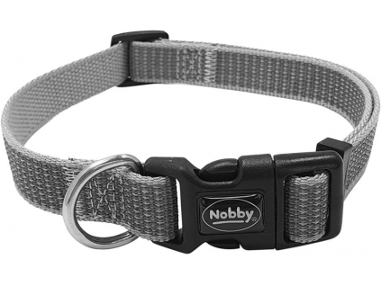 Nobby reflexní obojek Full Reflect šedá L-XL z kategorie Chovatelské potřeby a krmiva pro psy > Obojky, vodítka a postroje pro psy > Obojky pro psy