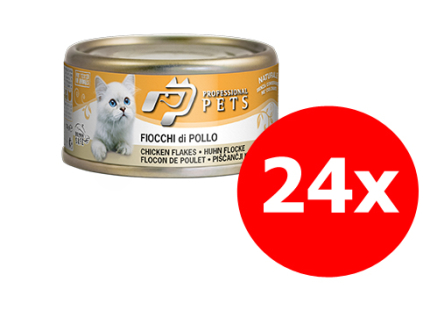 Professional Pets Naturale Cat kuře 24x70g z kategorie Chovatelské potřeby a krmiva pro kočky > Krmivo a pamlsky pro kočky > Konzervy pro kočky