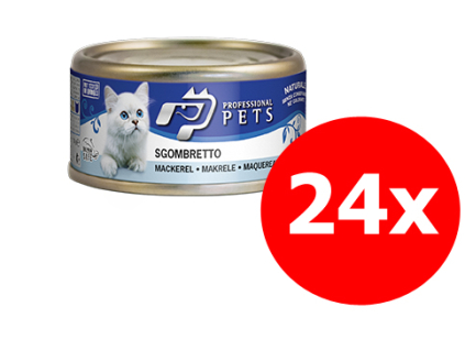 Professional Pets Naturale Cat makrela 24x70g z kategorie Chovatelské potřeby a krmiva pro kočky > Krmivo a pamlsky pro kočky > Konzervy pro kočky