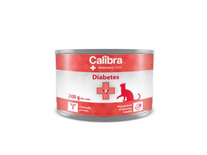 Calibra VD Cat konz. Diabetes 200g z kategorie Chovatelské potřeby a krmiva pro kočky > Krmivo a pamlsky pro kočky > Konzervy pro kočky