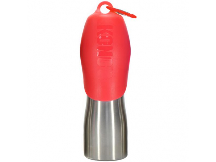 Cestovní láhev H2O Stainless Steel 740ml červená Kong z kategorie Chovatelské potřeby a krmiva pro psy > Misky a dávkovače pro psy > cestovní misky pro psy