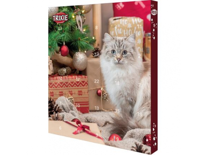 Trixie Adventní kalendář pro kočky 30x34x3,5 cm z kategorie Chovatelské potřeby a krmiva pro kočky > Krmivo a pamlsky pro kočky > Adventní kalendáře pro kočky