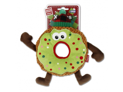 GiGwi vánoční hračka pro psy Donut 21cm