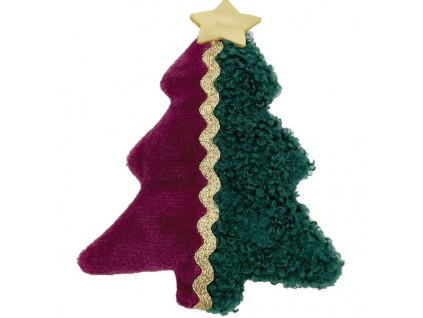 Happy Pet vánoční hračka Gemstone Forest stromek catnip 15cm