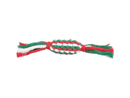 Xmas vánoční bavlněné lano 24 cm
