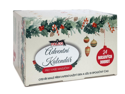 Falco Adventní kalendář 24 ks konzerv