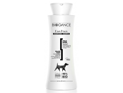 Biogance šampon Dark black -pro černou/tmavou srst 250 ml z kategorie Chovatelské potřeby a krmiva pro psy > Hygiena a kosmetika psa > Šampóny a spreje pro psy