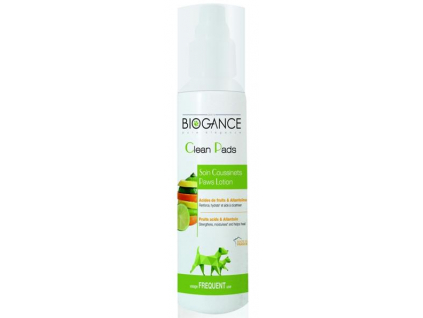 Biogance Clean pads - ochraný spray tlapek 100 ml z kategorie Chovatelské potřeby a krmiva pro psy > Vitamíny a léčiva pro psy > Pohybový aparát u psů