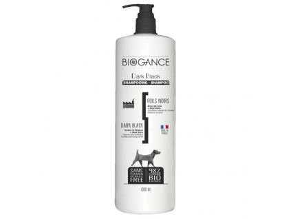 Biogance šampon Dark black -pro černou/tmavou srst 1l z kategorie Chovatelské potřeby a krmiva pro psy > Hygiena a kosmetika psa > Šampóny a spreje pro psy