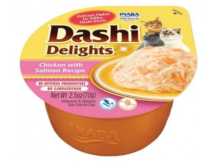 Churu Cat CIAO Dashi vanička kuře s lososem 70g