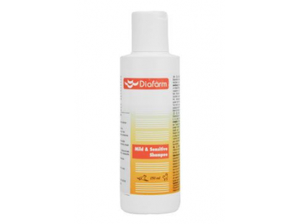 Diafarm Mild & Sensitive šampon 150ml z kategorie Chovatelské potřeby a krmiva pro psy > Hygiena a kosmetika psa > Šampóny a spreje pro psy