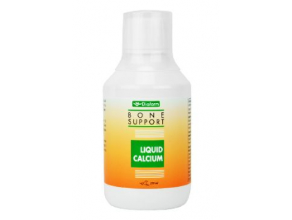 Diafarm Calcium liquid pro psy 250ml z kategorie Chovatelské potřeby a krmiva pro psy > Vitamíny a léčiva pro psy > Vitaminy a minerály pro psy