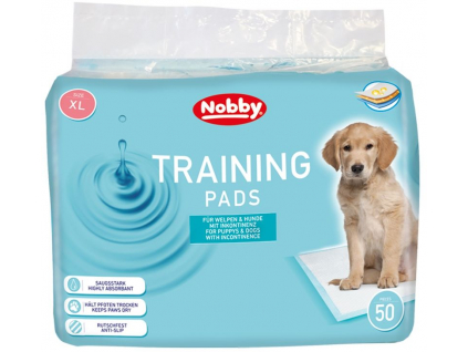 Nobby absorpční podložky XL 90x60cm 50ks z kategorie Chovatelské potřeby a krmiva pro psy > Hygiena a kosmetika psa > Toalety a podložky pro psy