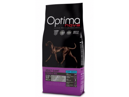 OPTIMAnova Dog Adult Giant Chicken & Rice 12 kg z kategorie Chovatelské potřeby a krmiva pro psy > Krmiva pro psy > Granule pro psy