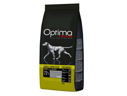 OPTIMAnova Dog Adult Digestive Rabbit & Potato GF 2 kg