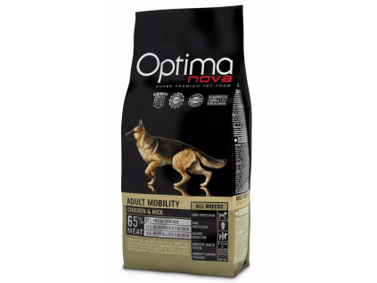 OPTIMAnova Dog Mobility Chicken & Rice 2 kg z kategorie Chovatelské potřeby a krmiva pro psy > Krmiva pro psy > Granule pro psy