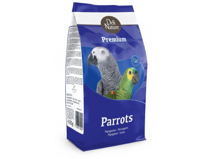 Deli Nature Premium PARROTS velký papoušek 800 g z kategorie Chovatelské potřeby pro ptáky a papoušky > Krmivo pro papoušky