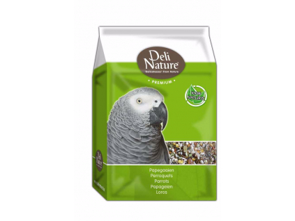 Deli Nature Premium PARROTS velký papoušek 3 kg z kategorie Chovatelské potřeby pro ptáky a papoušky > Krmivo pro papoušky